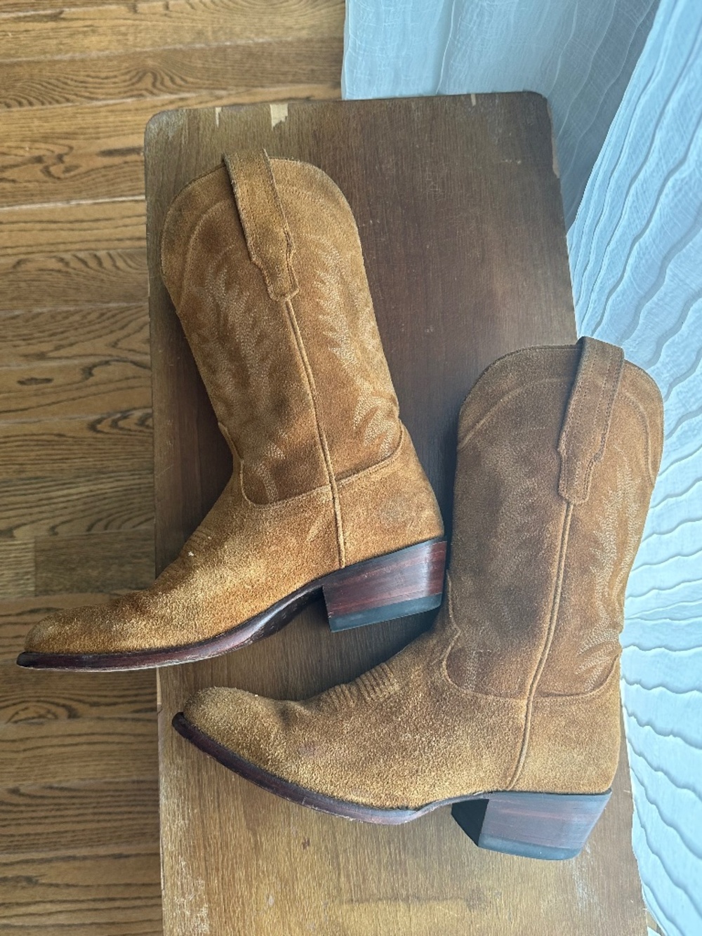 Tecovas Sienna Suede Josie sz 9